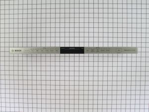Bosch 00771826 Dishwasher Panel Facia