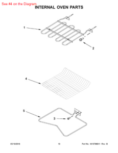 Whirlpool 4448716 Oven Rack 24