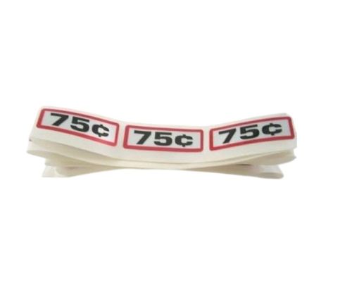 Greenwald Industries Inc. 00-9104-4 Coin Slide Chute Decal $0.75