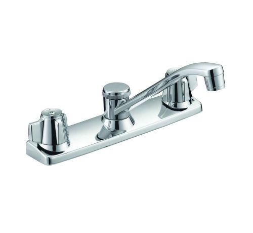 EZ-FLO 10164LF Two Handle Kitchen Washerless Faucet Metal