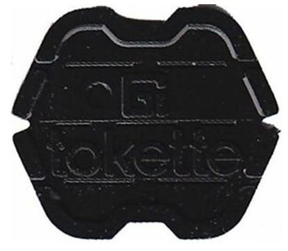 Greenwald Industries Inc 11-5020-17 Tokette 1 Black Package 1000