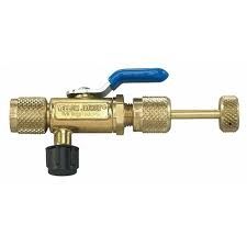 Ritchie Yellow Jacket 18985 Vacuum/Charge CRT Valve W/Side Port 5/16"