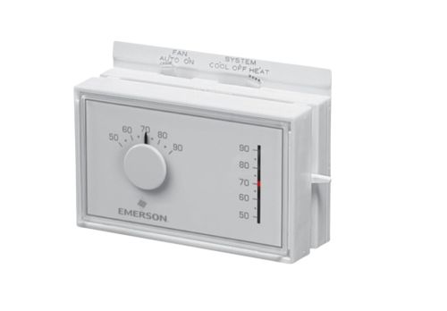 White Rodgers 1F56N-444 Air Conditioner Mechanical Heating and Cooling Thermostat