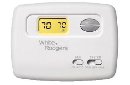White-Rodgers 1F78-144 Horizontal Non Programmable Thermostat 24 Volt