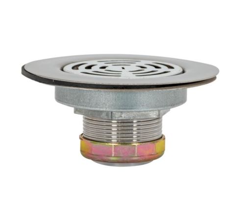 EZ-FLO 30031 Flat Top Strainer W/Die-Cast Nut, 4-1/2" Flange SS