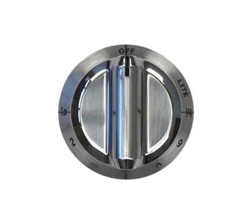Frigidaire 316564605 Range Control Knob Stainless Steel