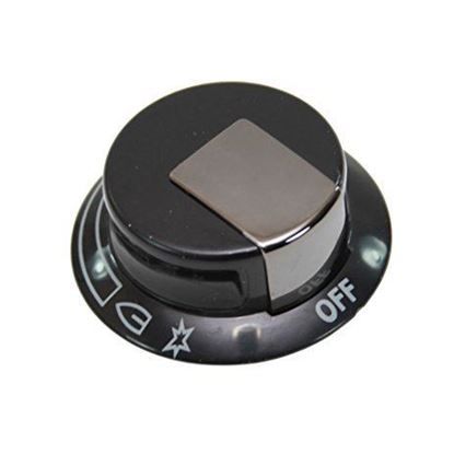 Frigidaire 318905201 Range Burner Knob Black