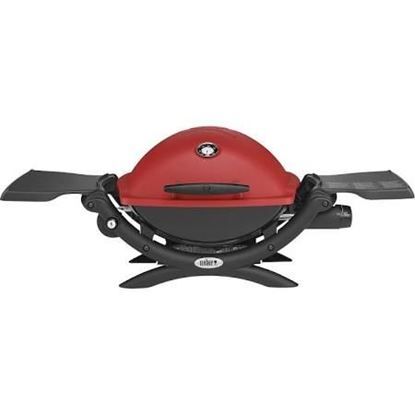 Weber 51040001 Q1200 Portable Propane Gas Grill - Red