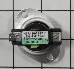 Speed Queen D512005 Dryer Thermostat Cycling (Green/White)