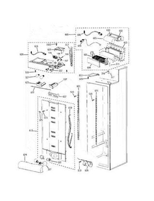 Frigidaire 5304448980 Refrigerator Evaporator
