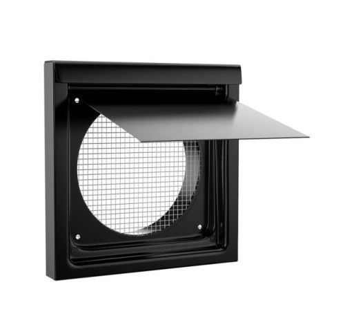 Inovate 6WVK-NC 6" No Collar Wall Vent Black