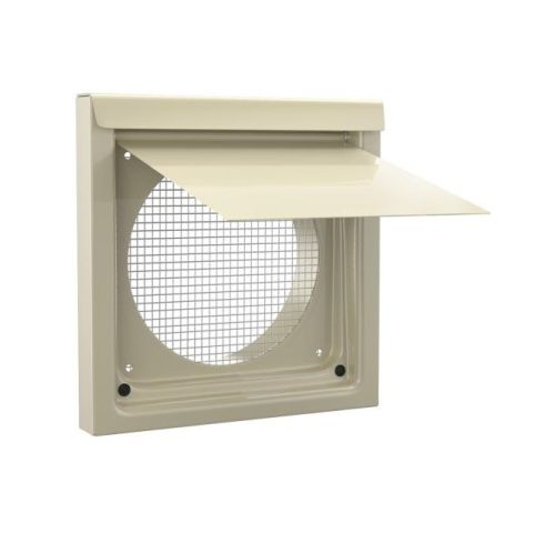 Inovate 6WVT 6" Flush Wall Vent Metal Tan