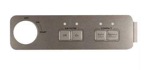 Whirlpool 9872325S Trash Compactor Overlay 