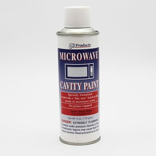 QB Products 98QBP0302 Microwave Cavity Spray Paint 6oz Snow White