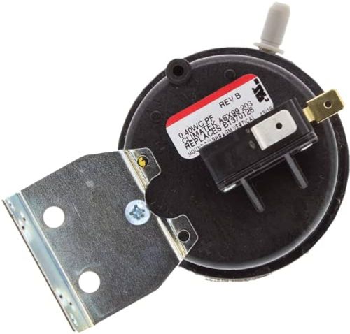 AIR PRESSURE SWITCH -.40WC For RELIABLE PARTS SUPPLIER Part# B1370126