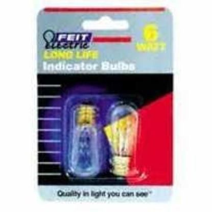 6w S6 Ind Lamp Candel Base For Feit Electric -Part# Bp6s6