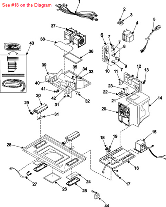 Thermostat For Samsung -Part# De47-20020a