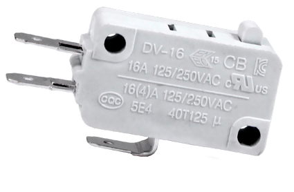3/16" 3 TERMINAL MICRO SWITCH For SUPCO Part# ES16802