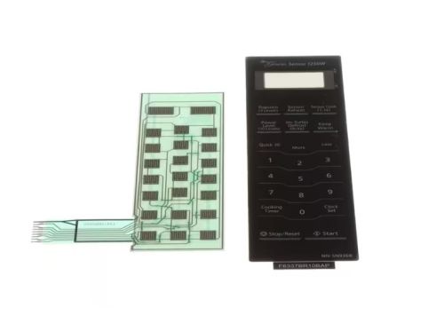 Panasonic F630YBR10BAP Microwave Membrane Switch
