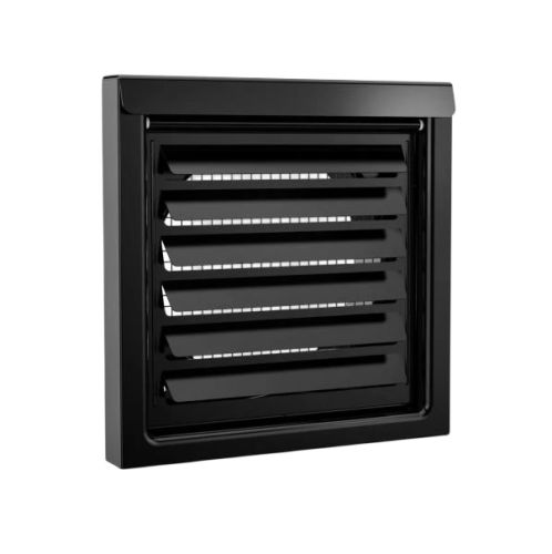 Inovate FRV6K 6" Flush Metal Wall Vent Black