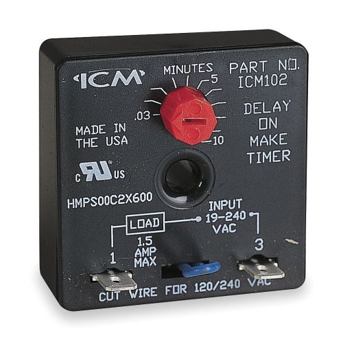 Dom Timer, 10 Minutes Adjustab For ICM Controls -Part# Icm102b