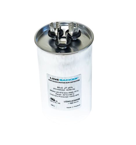 Supco LCD65+5X440R Round Dual Run Capacitor