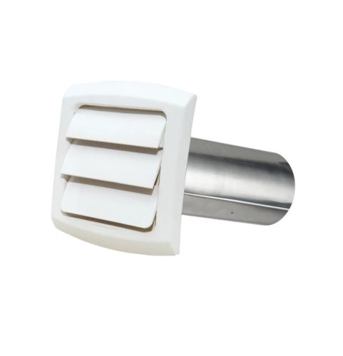 Dundas Jafine Inc. LH4WXZ Provent Louvered Exhaust Hood White