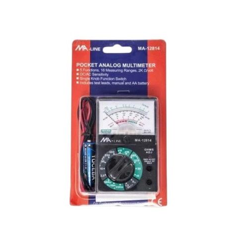 Monti And Associates Inc MA-12814 Analog Multi-Meter SE
