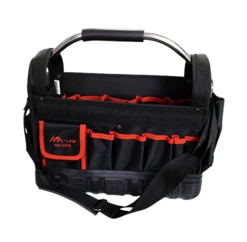 Monti And Associates Inc MA-15TB 15" Black & Red Tool Bag W/Metal Handle