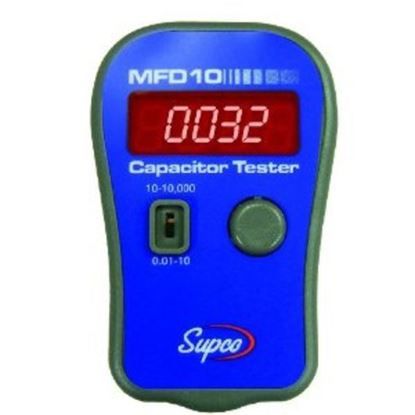 Supco MFD10 Capacitor Tester With Led Display 0.01 to 10000mF Range