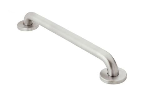 MOEN R8724P Home Care Peened Concealed Screw Grab Bar 24" 