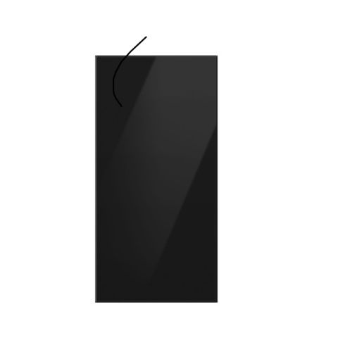 Samsung RA-F18DU433/AA Bespoke 4-Door French Door Top Panel Charcoal Glass