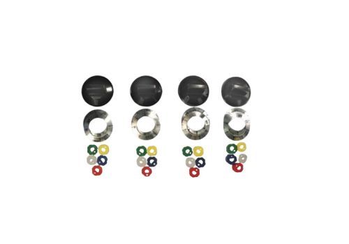 Supco RK100 Electric Range Burner Knob Kit-Black