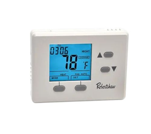 Robertshaw Controls/Uniline RS1110 Digital Wall Thermostat 1Heat/1Cool RS1000 Series