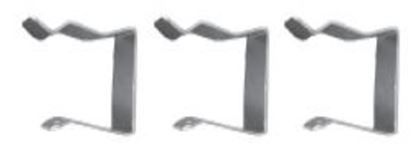 Supco SL249 Refrigerator Thermostat Clips 3-Pack