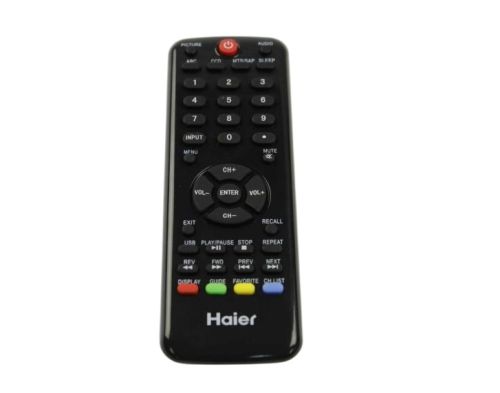 Haier TV-5620-124 Television Remote Control HTR-D09