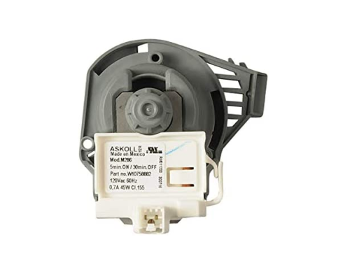 Whirlpool W10914557 Dishwasher Drain Pump