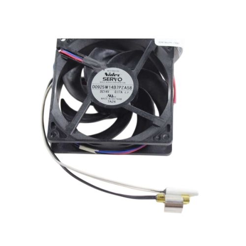 Whirlpool W11033168 Refrigerator Evaporator Fan Motor With Wire Harness