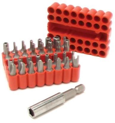 Wilmar W1384 33 Piece Security Bit Set