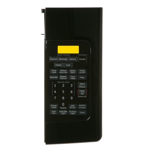 General Electric WB07X11291 Microwave Range Control Panel Assembly Black