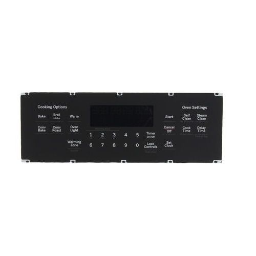 OVEN CONTROL AND OVERLAY ASM For GENERAL ELECTRIC Part# WB27X33138