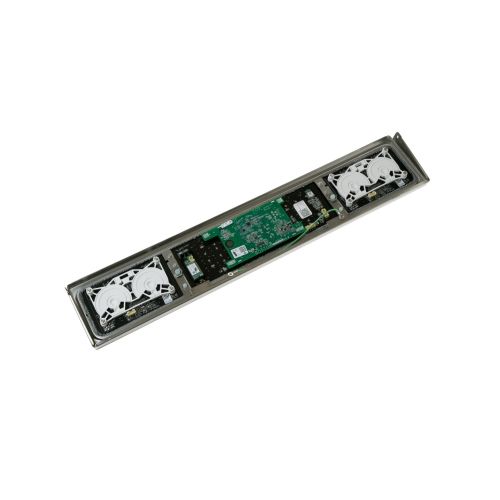 General Electric WB27X43576 Range Stainless Control Panel Overlay W/ Wifiv