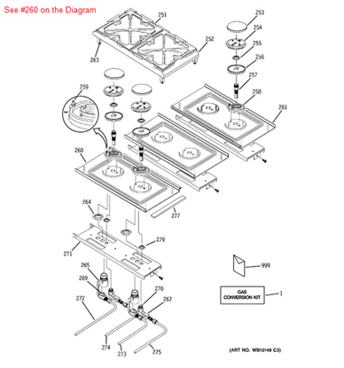 General Electric WB32X10072 Range Burner Pan R/S Flange