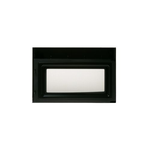 GE WB56X44646 Microwave Black Door Assembly