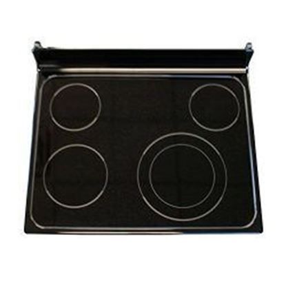General Electric WB62T10640 Range Rangetop Glass Assembly BK(DW3AH)DS
