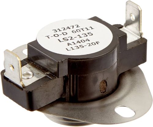 THERMOSTAT 135F For GENERAL ELECTRIC Part# WE4M127