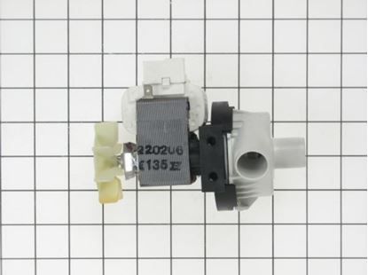 General Electric WH23X10015 Washer Pump And Label Assembly