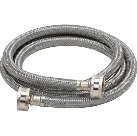 WASHER HOSE SS STRAIGHT 6 FT For USD PRODUCTS Part# WM-50-186-FF