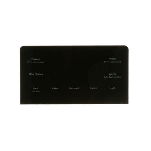 GE WR55X35572 Refrigerator Control Display Assembly Black