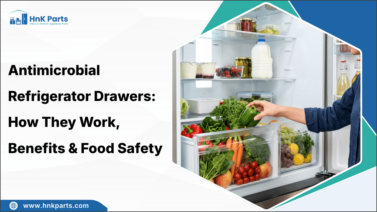 Antimicrobial Refrigerator Drawers: How They Work, Benefits & Food Safety-HnKParts